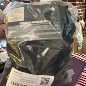 Amazon Essentials Black Casual Socks